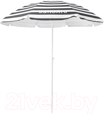 Зонт пляжный Sundays HYB1814 (черный/белый)