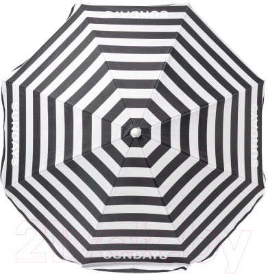 Зонт пляжный Sundays HYB1814 (черный/белый)