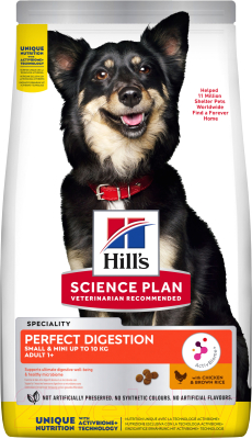 

Корм для собак Hill's, Science Plan Perfect Digestion Small & Mini / 605963