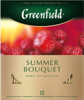 Чай пакетированный GREENFIELD Summer Bouquet (100пак) - 