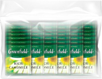 Чай пакетированный GREENFIELD Rich Camomile (ХРК) / Nd-00010284 (100пак) - 