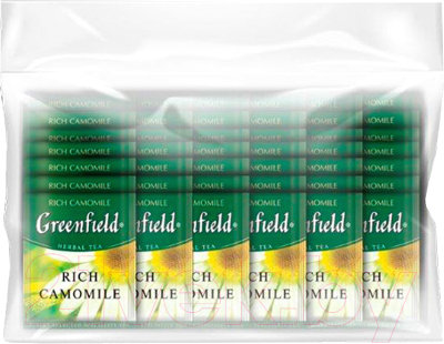 Чай пакетированный GREENFIELD Rich Camomile (ХРК) / Nd-00010284 (100пак)