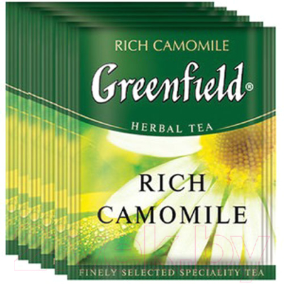 Чай пакетированный GREENFIELD Rich Camomile (ХРК) / Nd-00010284 (100пак)