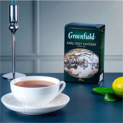 Чай листовой GREENFIELD Earl Grey Fantasy черный / Nd-00001827 (200г)
