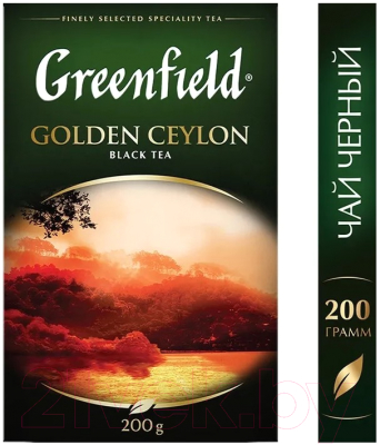 Чай листовой GREENFIELD Golden Ceylon черный / Nd-00001826 (200г)