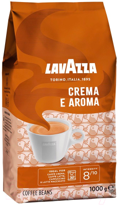 Кофе в зернах Lavazza Crema e Aroma / 8119 (оранжевый, 1кг)
