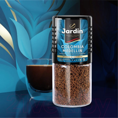Кофе растворимый Jardin Colombia Medelin / Nd-00001710 (95г)
