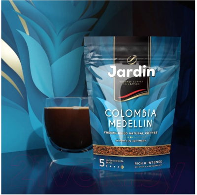 Кофе растворимый Jardin Colombia Medellin / Nd-00001886 (150г )