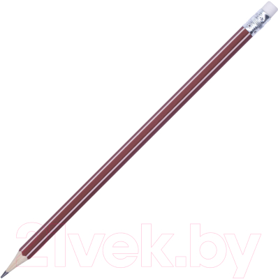Набор простых карандашей Brauberg 180338 (с ластиком и точилкой)