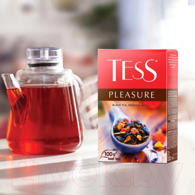 Чай листовой Tess Pleasure черный / Nd-00015633 (200г)