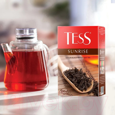 Чай листовой Tess Sunrise черный / Nd-00014676 (200г)