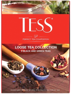 Чай пакетированный Tess Коллекция чая 9 видов / Nd-00017174