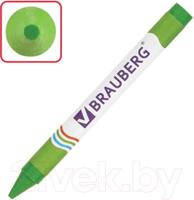 Восковые мелки Brauberg Пифагор / 222963 (18цв)