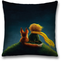 

Наволочка декоративная JoyArty, Мальчик с лисенком / sl_27987