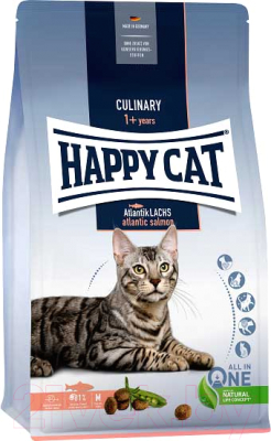 

Корм для кошек Happy Cat, Culinary Atlantik-Lachs Лосось / 70554