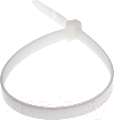 Стяжка для кабеля Rexant 07-0352 (100шт, белый)
