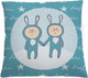 Наволочка декоративная JoyArty Новогодние братишки-зайчишки / sl_78082 - 
