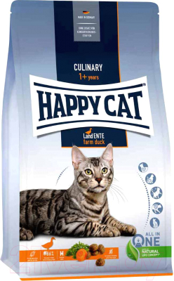 

Корм для кошек Happy Cat, Culinary Land-Ente Утка / 70565