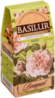 Чай листовой Basilur Bouquet Букет кремовая фантазия зеленый / 5116 (100г) - 