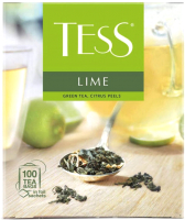 Чай пакетированный Tess Lime зеленый / Nd-00001852 (100пак) - 