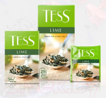 Чай пакетированный Tess Lime зеленый / Nd-00001852 (100пак)