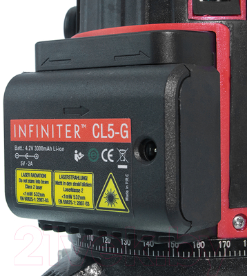 Лазерный нивелир Infiniter CL5-G / 1-2-213