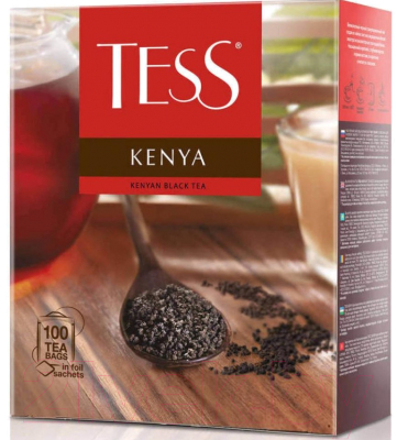 Чай пакетированный Tess Kenya черный / Nd-00014713 (100пак)