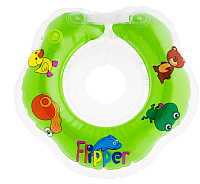 Круг для купания Roxy-Kids Flipper FL001 (зеленый) - 