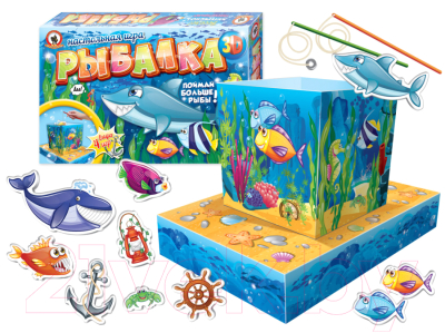 Изображение товара Настольная игра Русский стиль Рыбалка / 03279
