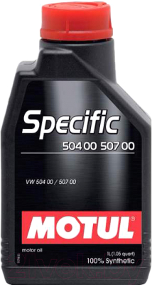 Моторное масло Motul Specific 504.00 507.00 0W30 / 107049 (1л)