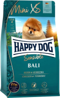 Сухой корм для собак Happy Dog Mini XS Sensible Bali Птица, куркума / 60944 (1.3кг) - 