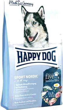 

Корм для собак Happy Dog, Sport Nordic Птица, ягненок / 60778