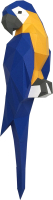 Объемная модель Paperraz Попугай Ара / PP-1ARA-3BLU (синий) - 