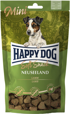 

Лакомство для собак Happy Dog, Soft Snack Mini Neuseeland Ягненок / 60690