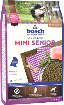 

Корм для собак Bosch Petfood, Mini Senior / 5215025