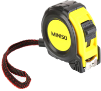 Рулетка Miniso 0112 чёрно-жёлтый - 