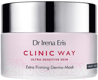 

Маска для лица кремовая Clinic Way, Укрепляющая Ночная