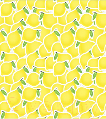 Наволочка декоративная JoyArty Лимонное полотно / sl_13410