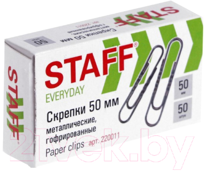 Скрепки Staff Everyday / 220011 (50шт)