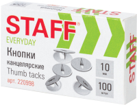 

Кнопки канцелярские Staff, Everyday/ 220998