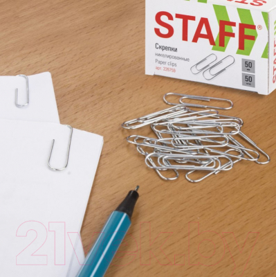 Изображение товара Скрепки Staff Everyday / 226759 (50шт)