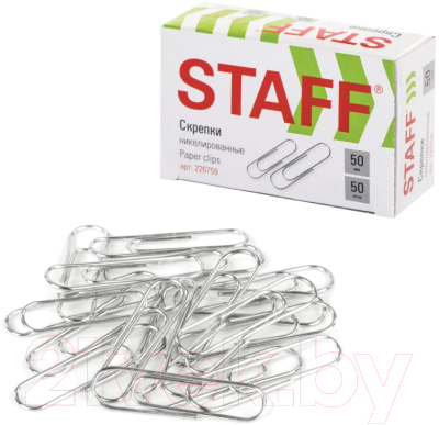 Изображение товара Скрепки Staff Everyday / 226759 (50шт)