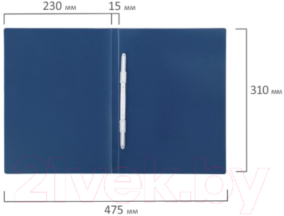Изображение товара Папка для бумаг Staff 229230 (синий)