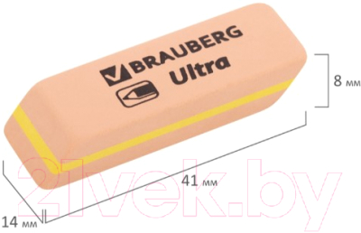 Набор ластиков Brauberg Ultra / 229601 (6шт)