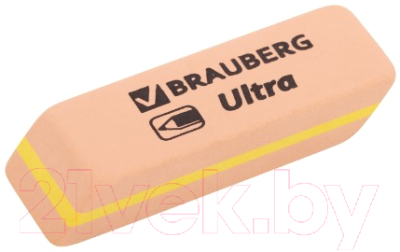 Набор ластиков Brauberg Ultra Mix / 229602 (6шт)