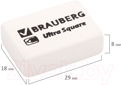 Набор ластиков Brauberg Ultra Square / 229603 (6шт)