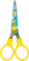 Ножницы канцелярские Brauberg Kid Series Жирафы / 232269 (желтый) - 