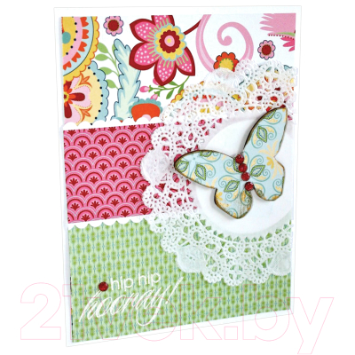 Изображение товара Набор бумаги для скрапбукинга Остров Сокровищ Лето / 661720 (12л)