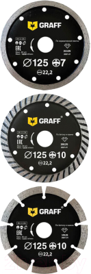 Набор отрезных дисков GRAFF 2802