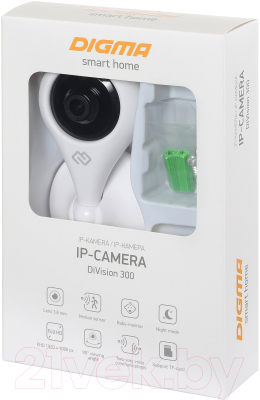 IP-камера Digma DiVision 300 (белый/черный)